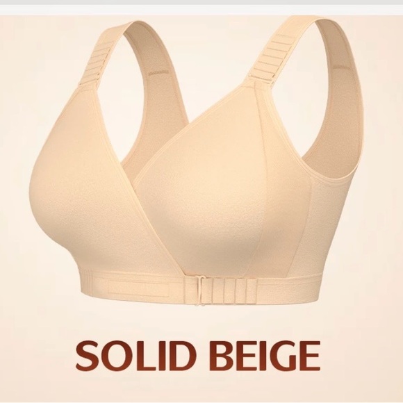 Shelly Hug Other - 2 Beige Wireless Comfort Bra by Shelly Hug